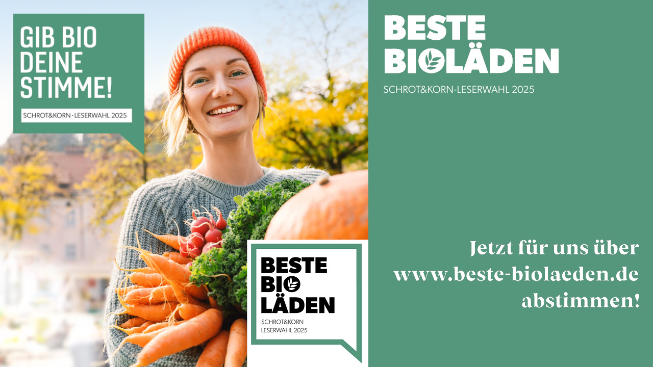 Beste Bioläden 2025, jetzt für uns abstimmen